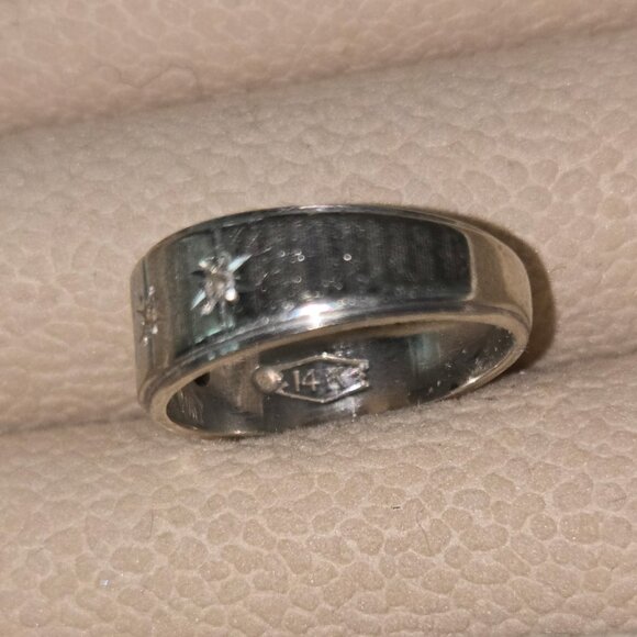 Starburst Vintage 14k Ring - Picture 2 of 2